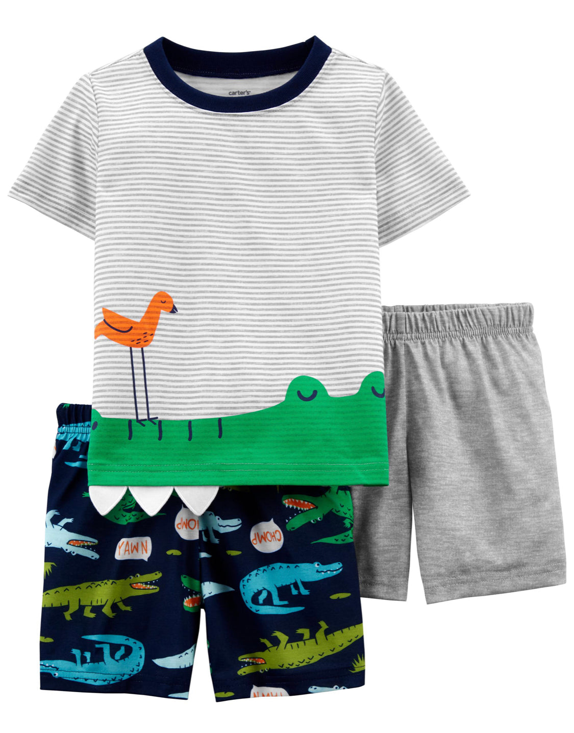 Alligator loose pj's-3 pieces