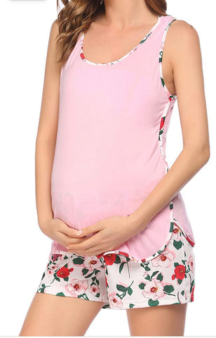 Nursing pj’s pink