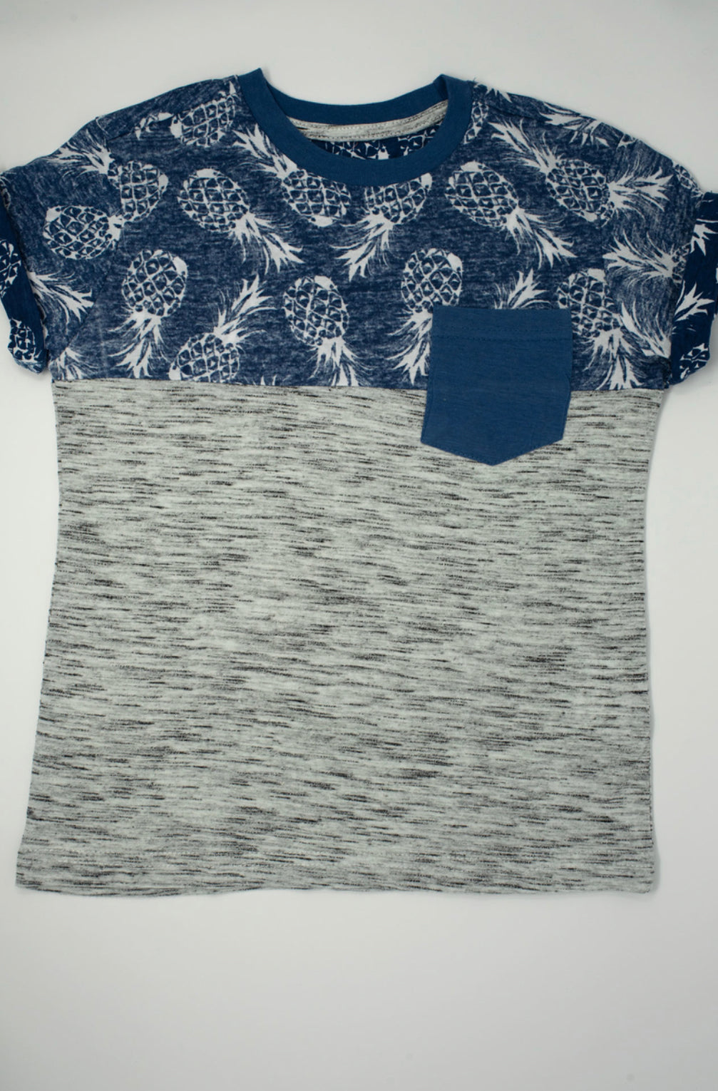 Blue pineapple tee