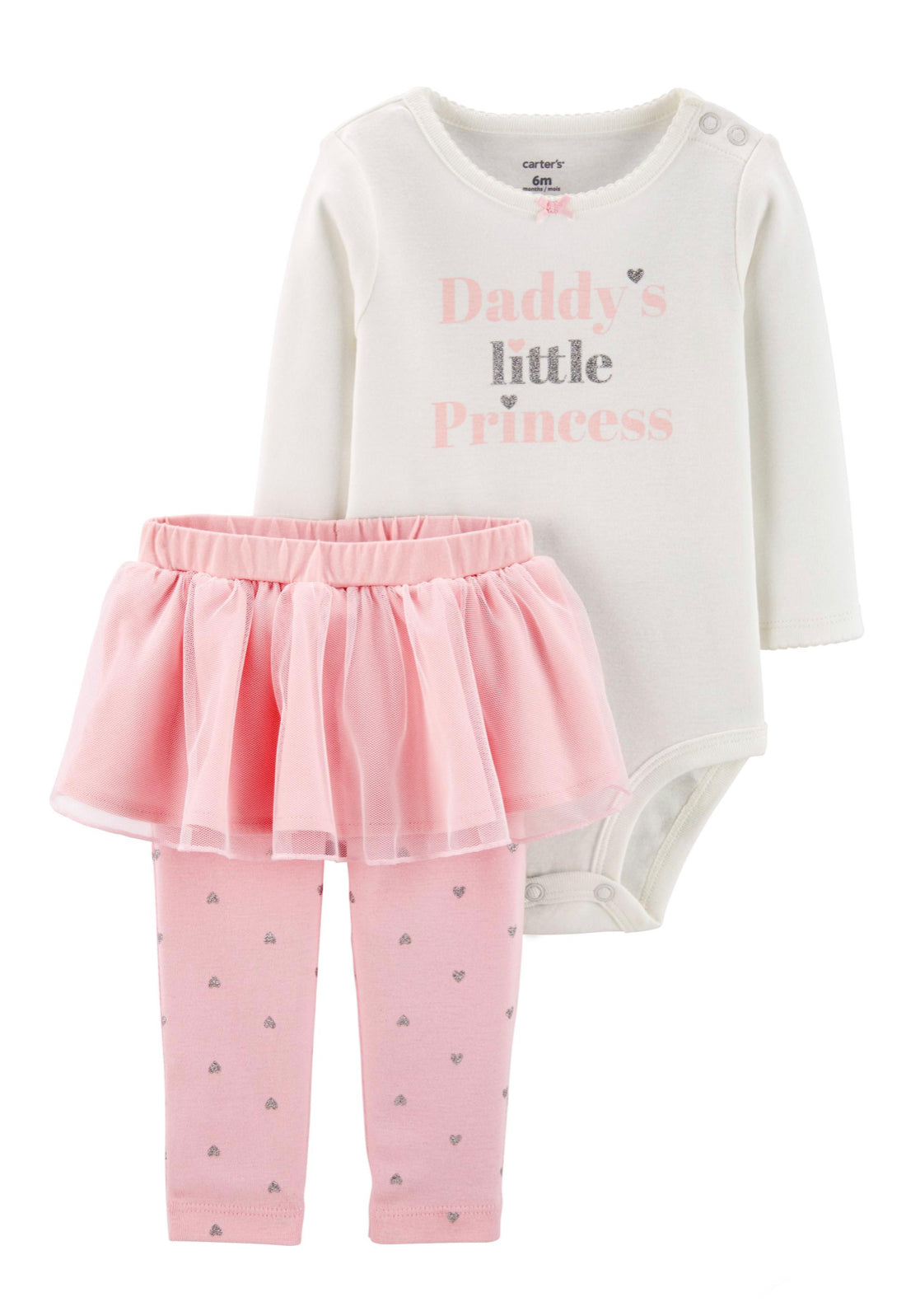 Little princess and tutu pants set