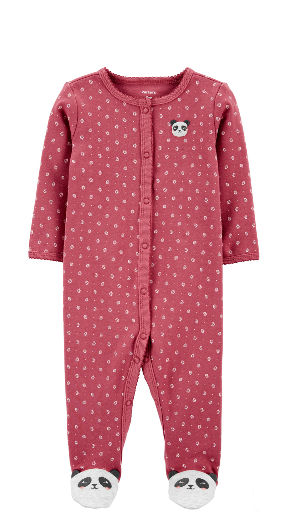 Polkadot Panda Pajamas