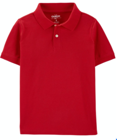 Uniform Pique Polo red