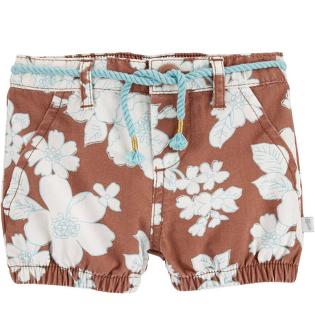 Floral bubble shorts