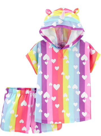 Unicorn hooded PJ’s