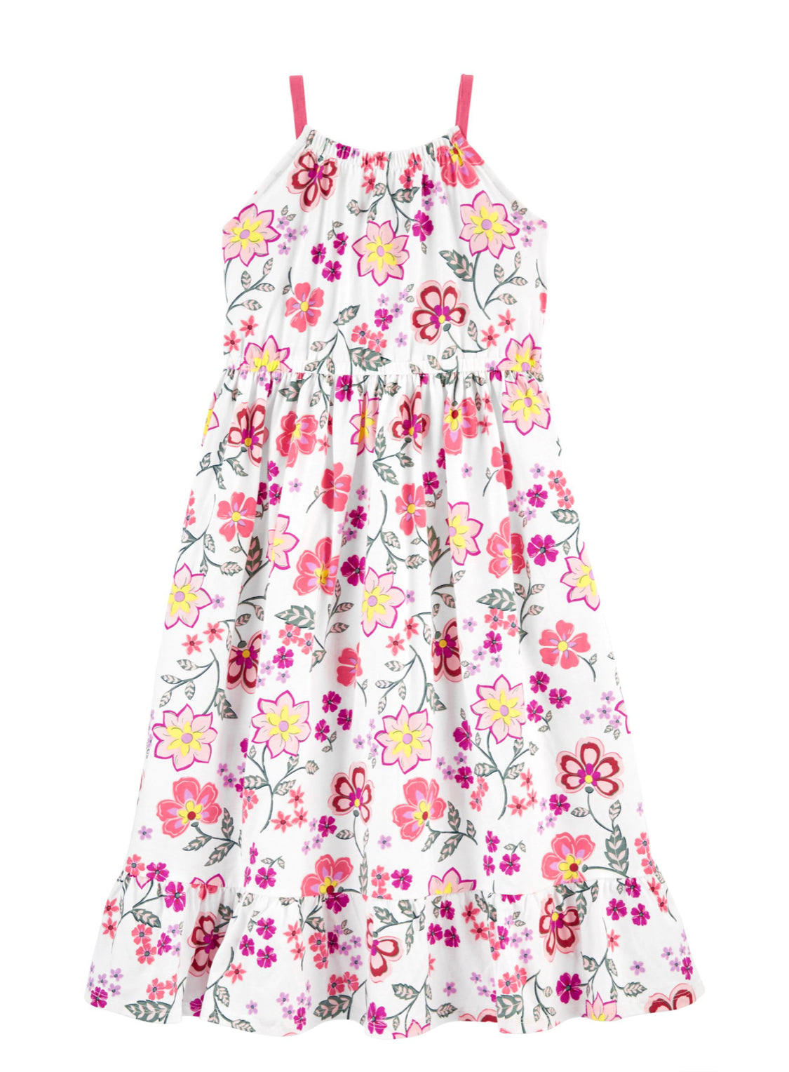 Floral tiered dress