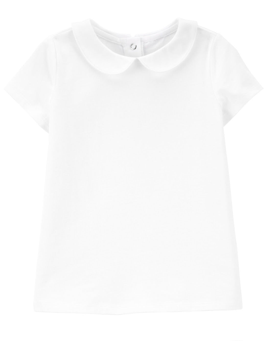 White Peter Pan Collar Tee