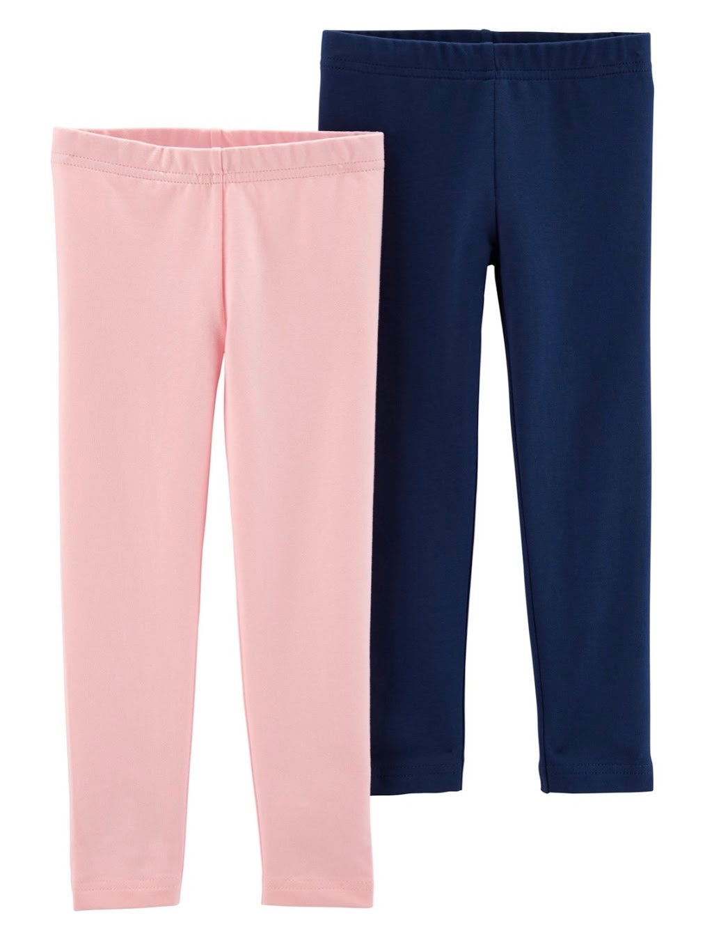 Pink & Navy Blue Leggings