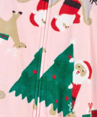 Christmas tree fleece PJS