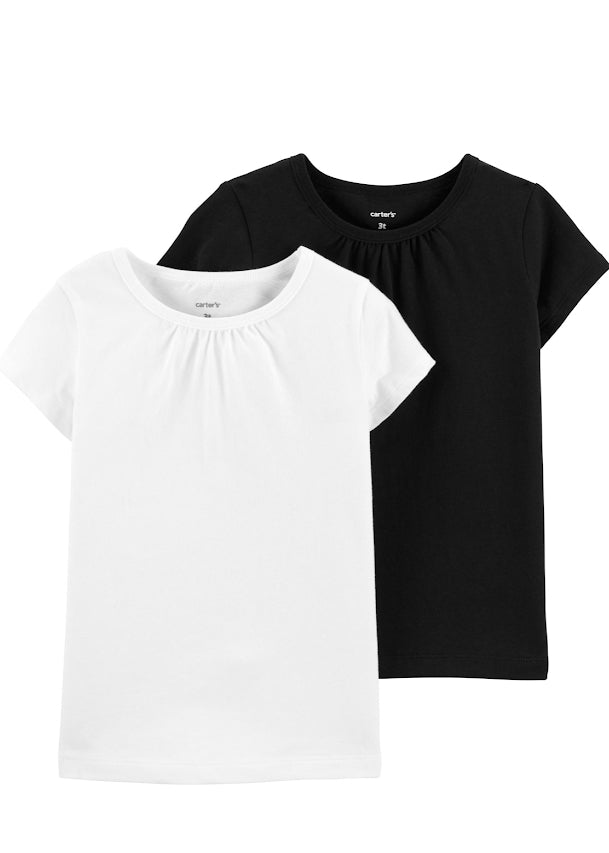 White & Black Tees