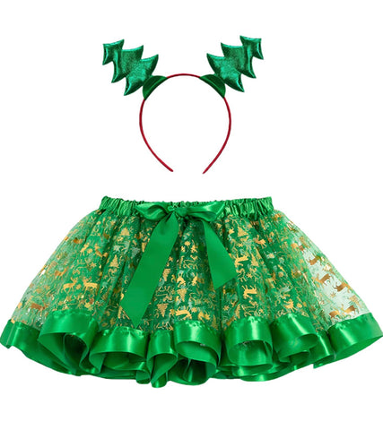 Christmas tutu skirt