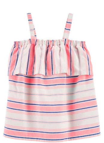 Striped Linen Tank