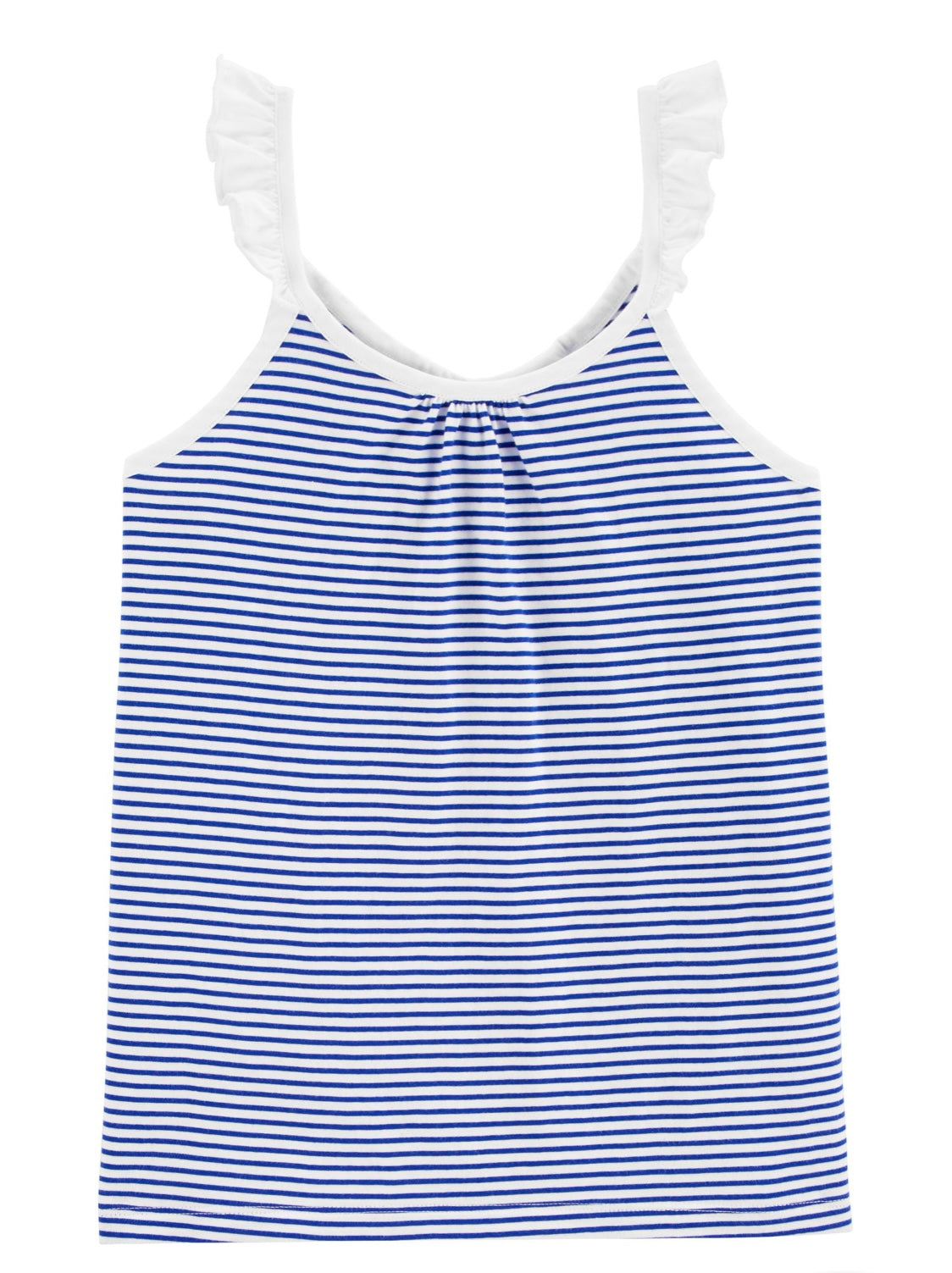 Blue Striped Top