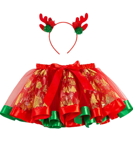 Christmas tutu skirt