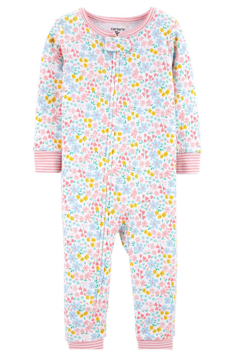 Flower romper sleepwear