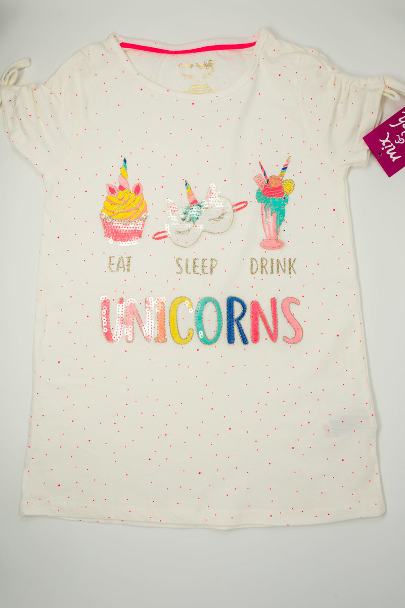 Eat drink sleep unicorns