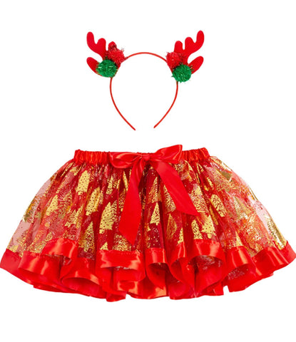 Christmas tutu skirt