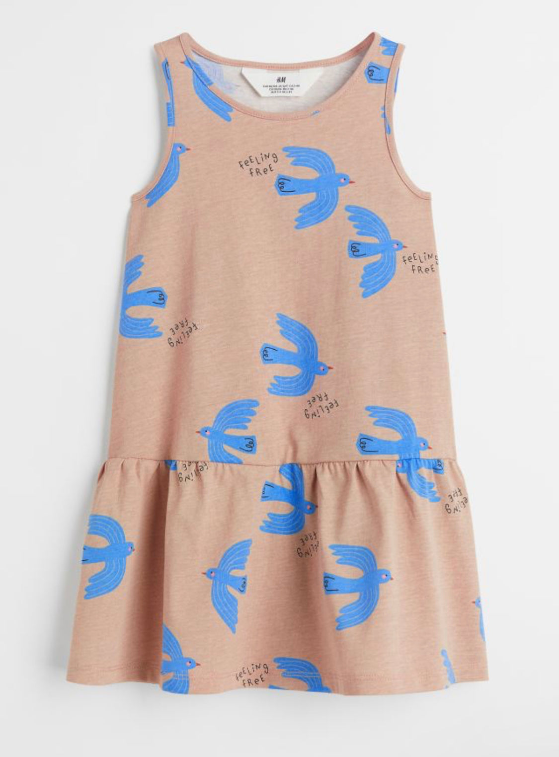 Birds Jersey Dress