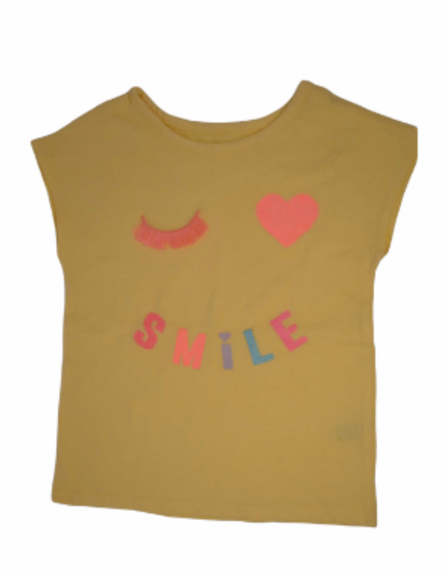 Mustard smile tee