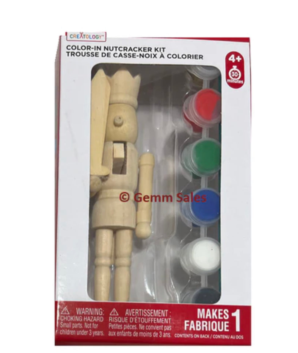 Color-In Nutcracker Kit